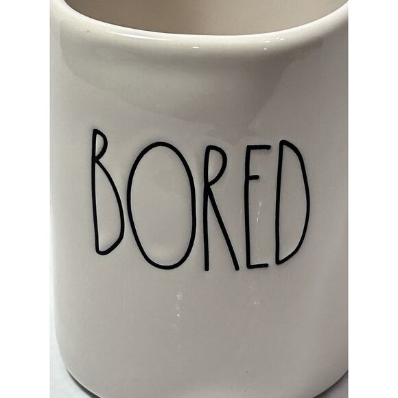 Rae Dunn BORED Ceramic Artisan Collection By Magenta Mug Cup - Picture 5 of 10